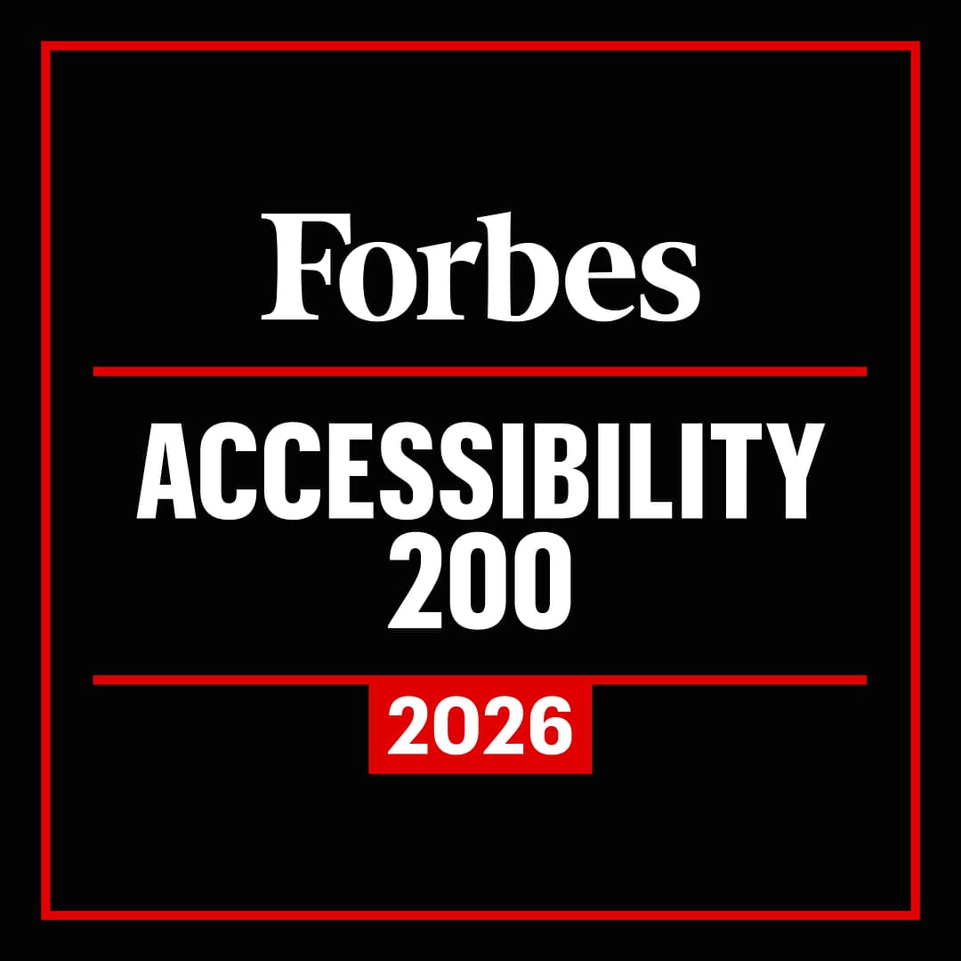 Forbes Accessibility 200 2026 award logo