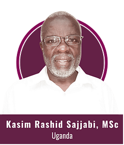 Headshot of Global Heumann Fellow Kasim Rashid Sajjabi, MSc of Uganda