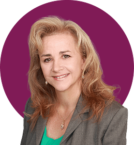 Headshot of Dawn Skaggs, a white woman with blonde hair.